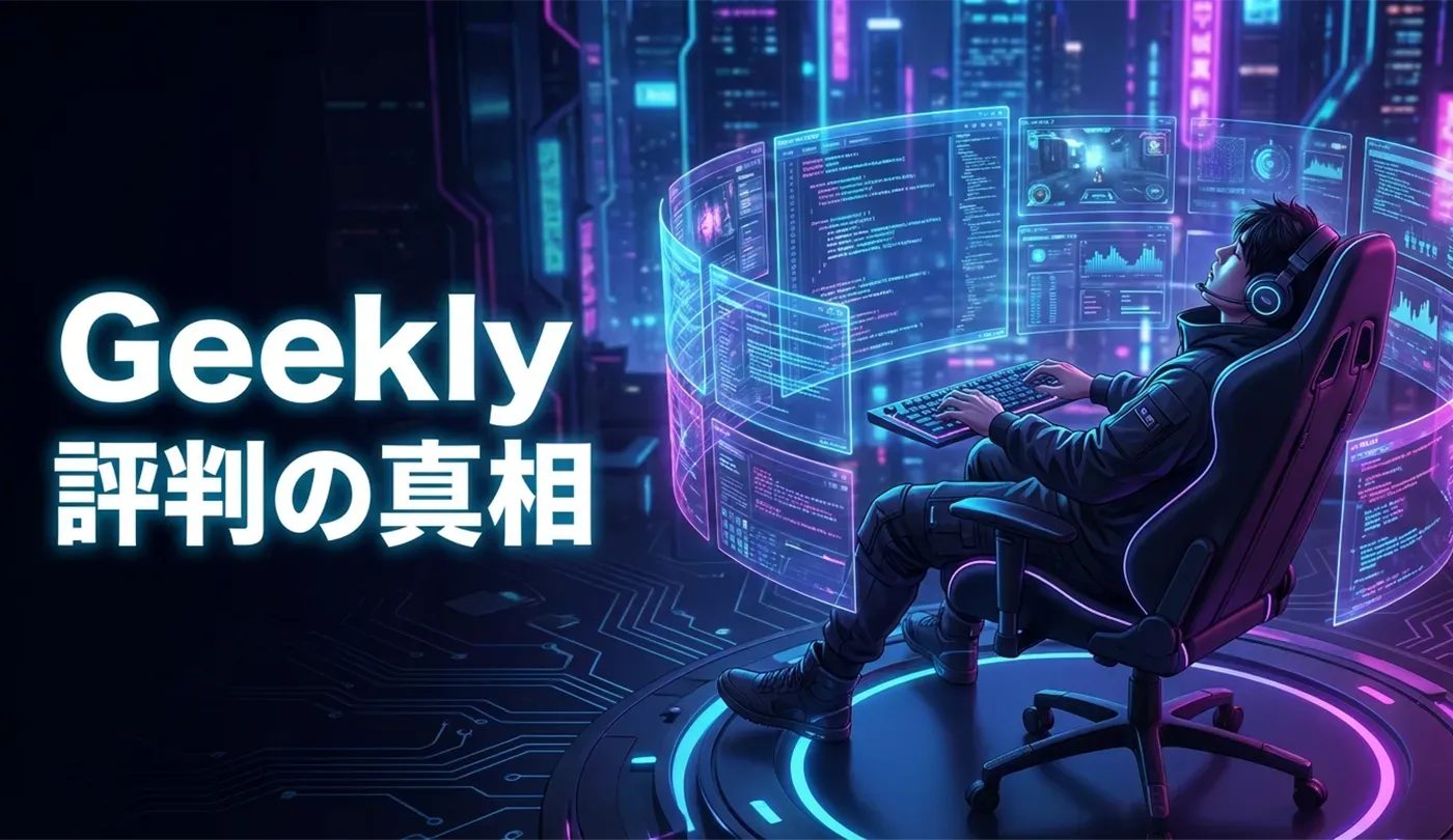 Geekly(ギークリー)の評判と特徴｜IT・Web・ゲーム業界転職で年収アップを狙う活用術