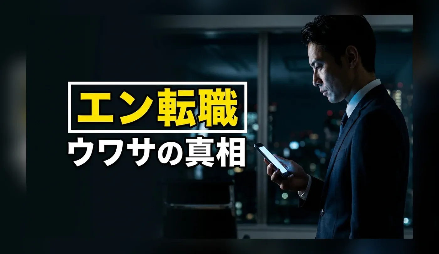 エン転職の評判は？「やばい・ブラックばかり」の真相と使い方
