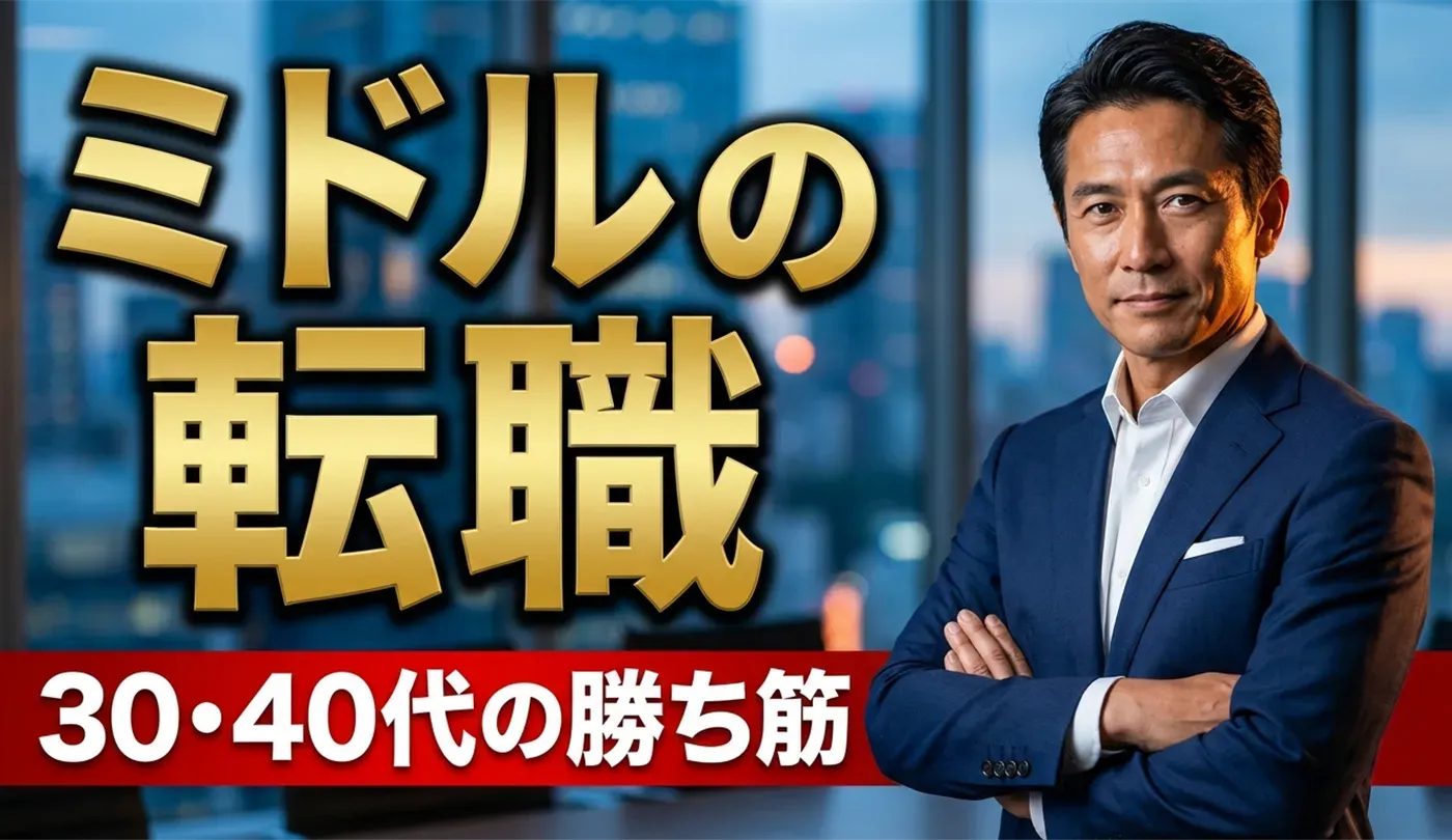 「ミドルの転職」の評判と特徴｜30代・40代がスカウトを使いこなす完全ガイド