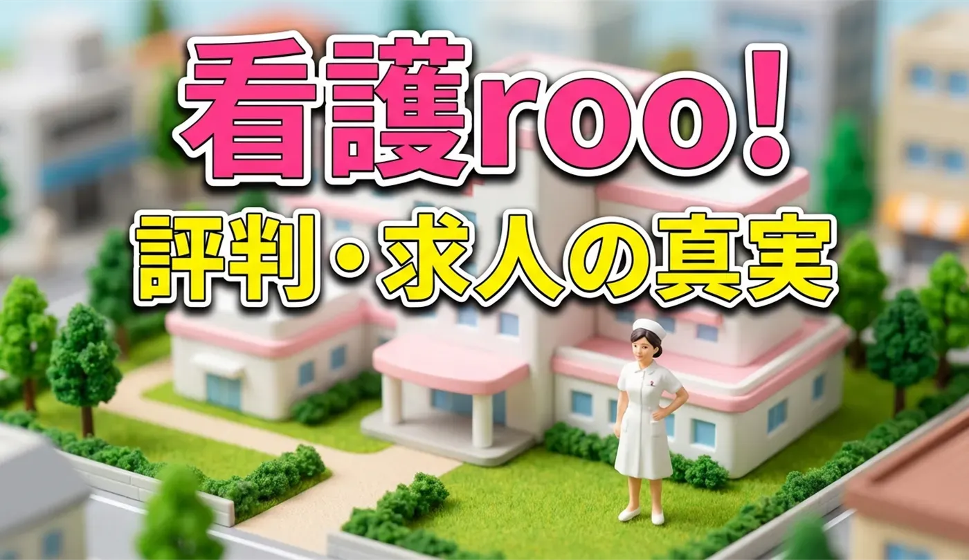 看護roo!(カンゴルー)の評判は？求人数とメリット・注意点を徹底解説