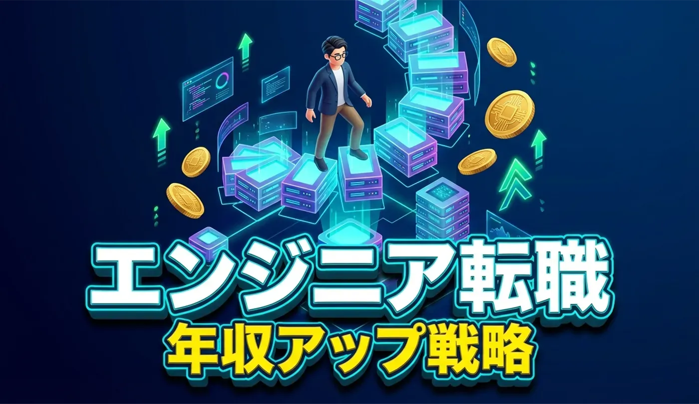 エンジニア転職で年収を上げる3つの戦略｜市場価値を高めるキャリアパスと交渉術