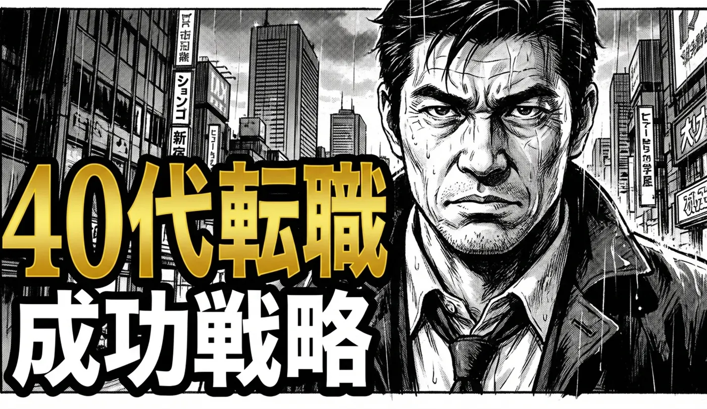 40代の転職は厳しい？現実を打破する成功戦略とおすすめエージェント活用法