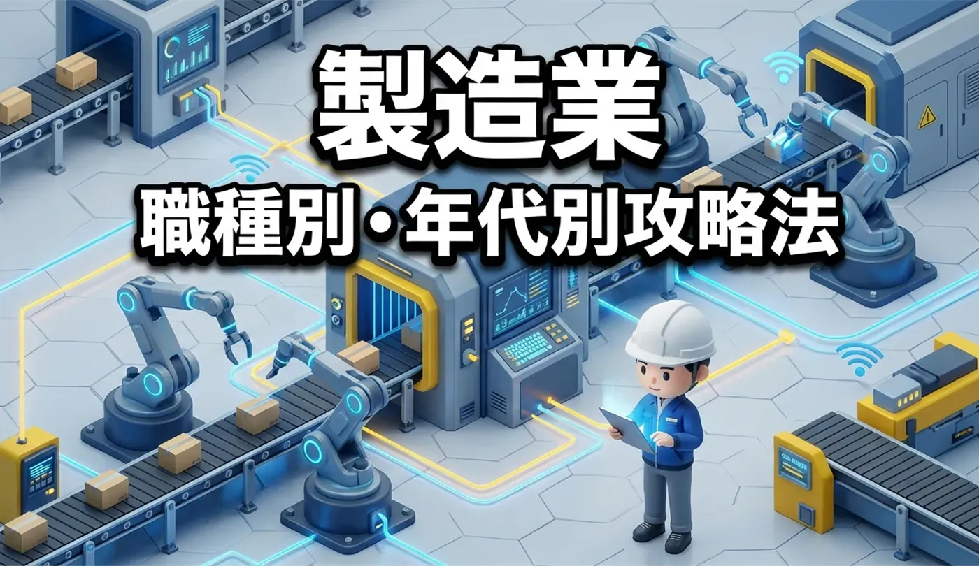 製造業の中途採用で求められるスキルとは？職種別・年代別の必須能力とアピール法を徹底解説