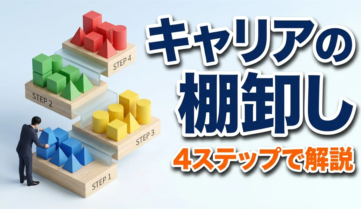 キャリアの棚卸し完全ガイド！あなたの市場価値を正しく診断する4ステップと具体的手法
