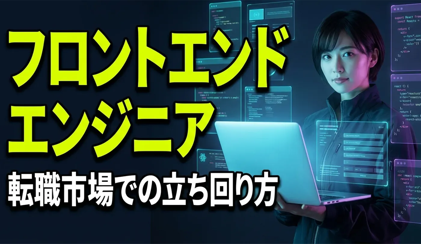 フロントエンドエンジニアのキャリアパス完全ガイド｜年収アップを実現する4つの選択肢