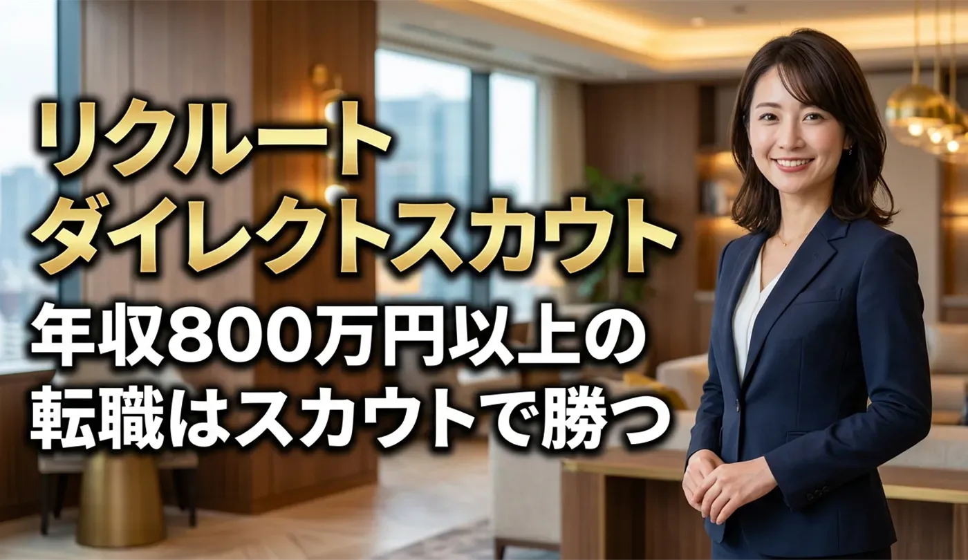 リクルートダイレクトスカウトの評判は？ビズリーチとの違いや審査を徹底解説