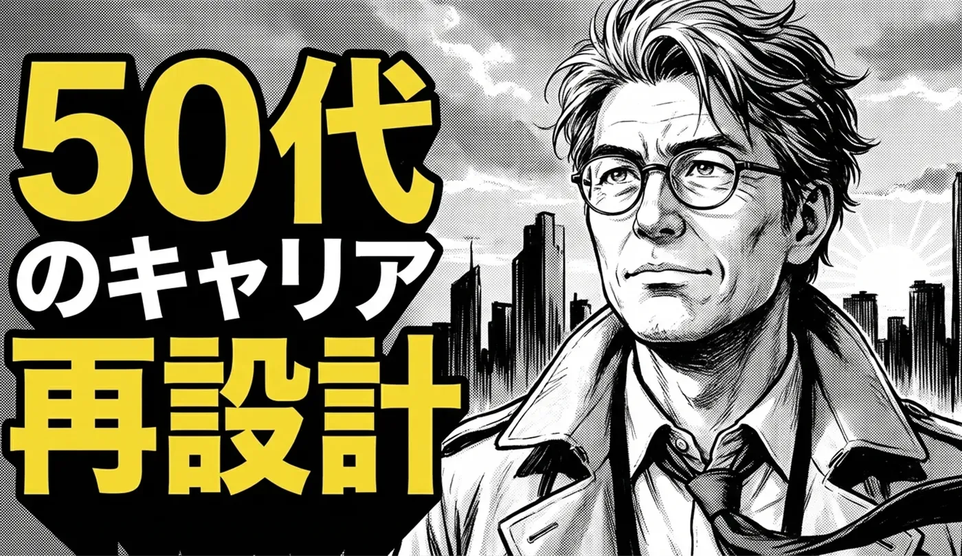 50代からのキャリア再設計｜定年後も見据えた「市場価値」の高め方と4つの選択肢