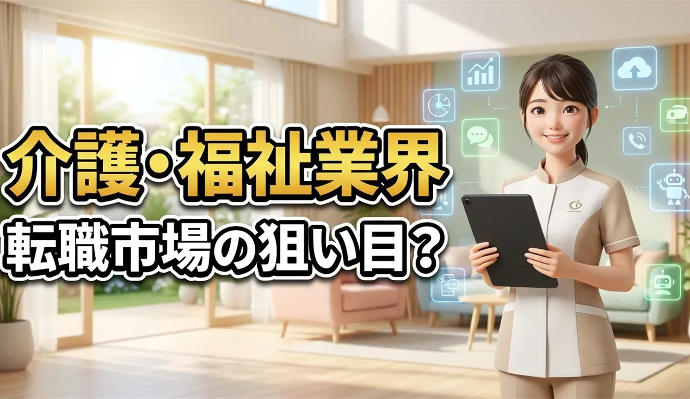 介護・福祉業界の転職市場と今後のトレンド予測