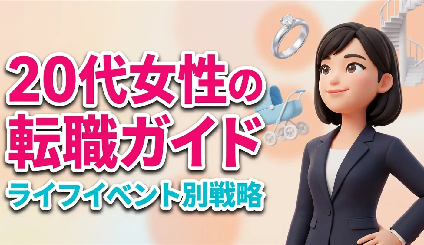 20代女性の転職ガイド｜結婚・ライフイベントを見据えたおすすめの仕事