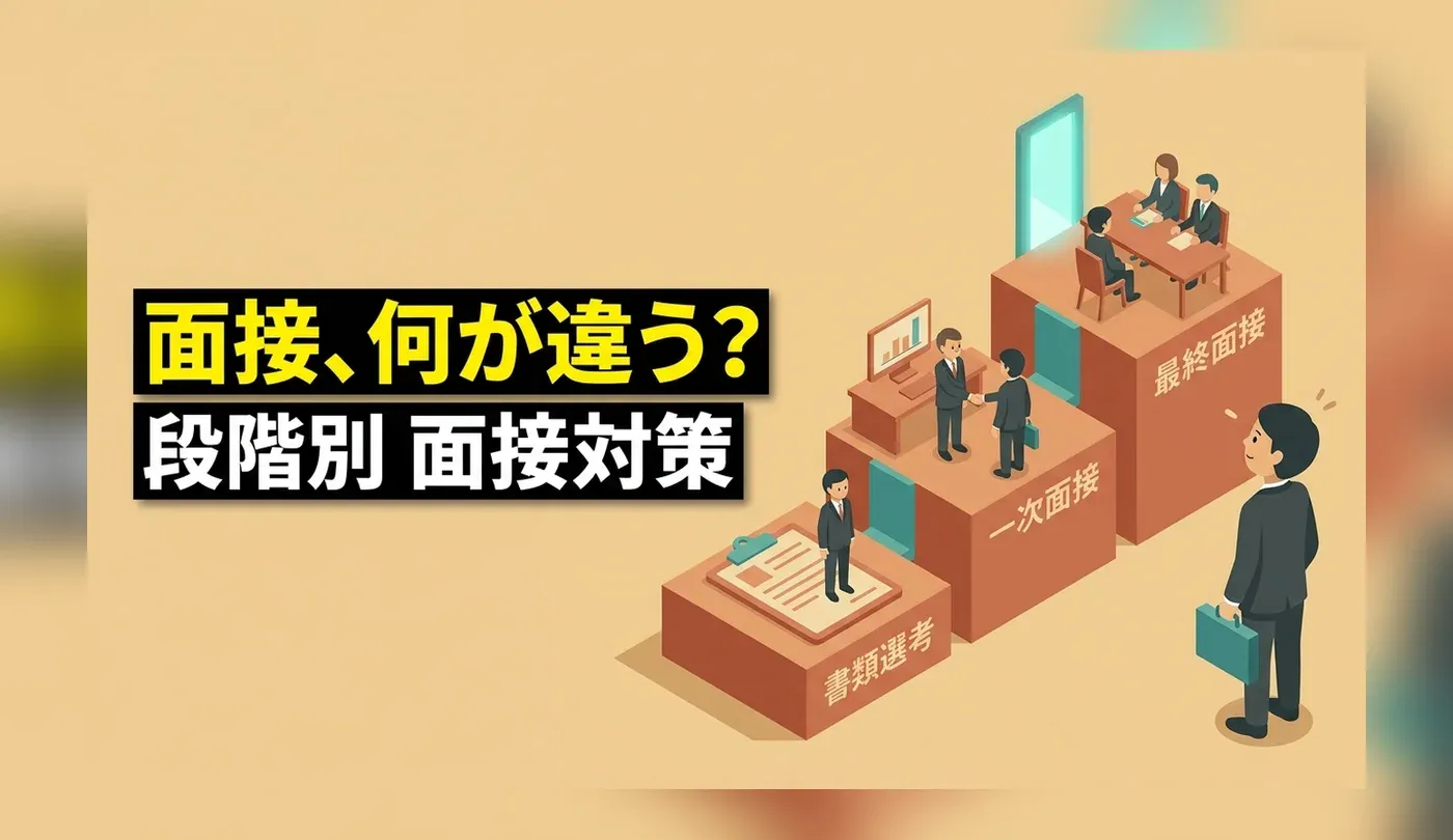 転職の一次・二次・最終面接で聞かれることは？段階別の違いと逆質問