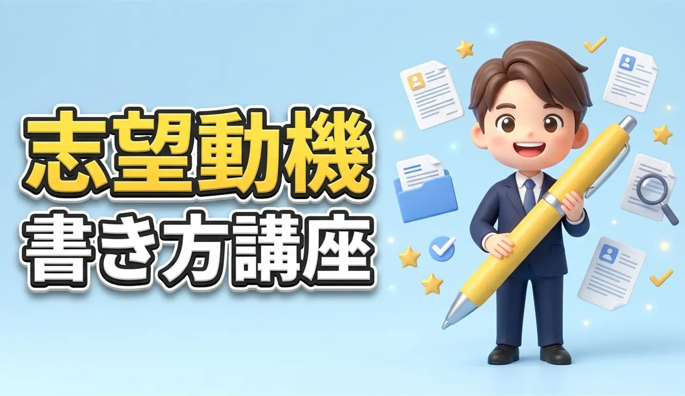 志望動機の書き方ガイド！そのまま使えるテンプレ・例文付き