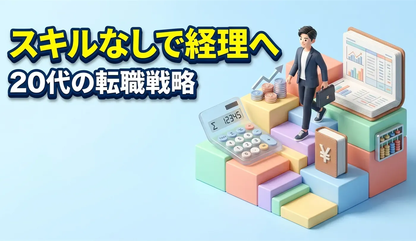 未経験から経理へ転職するには？20代・第二新卒の経理転職ガイド