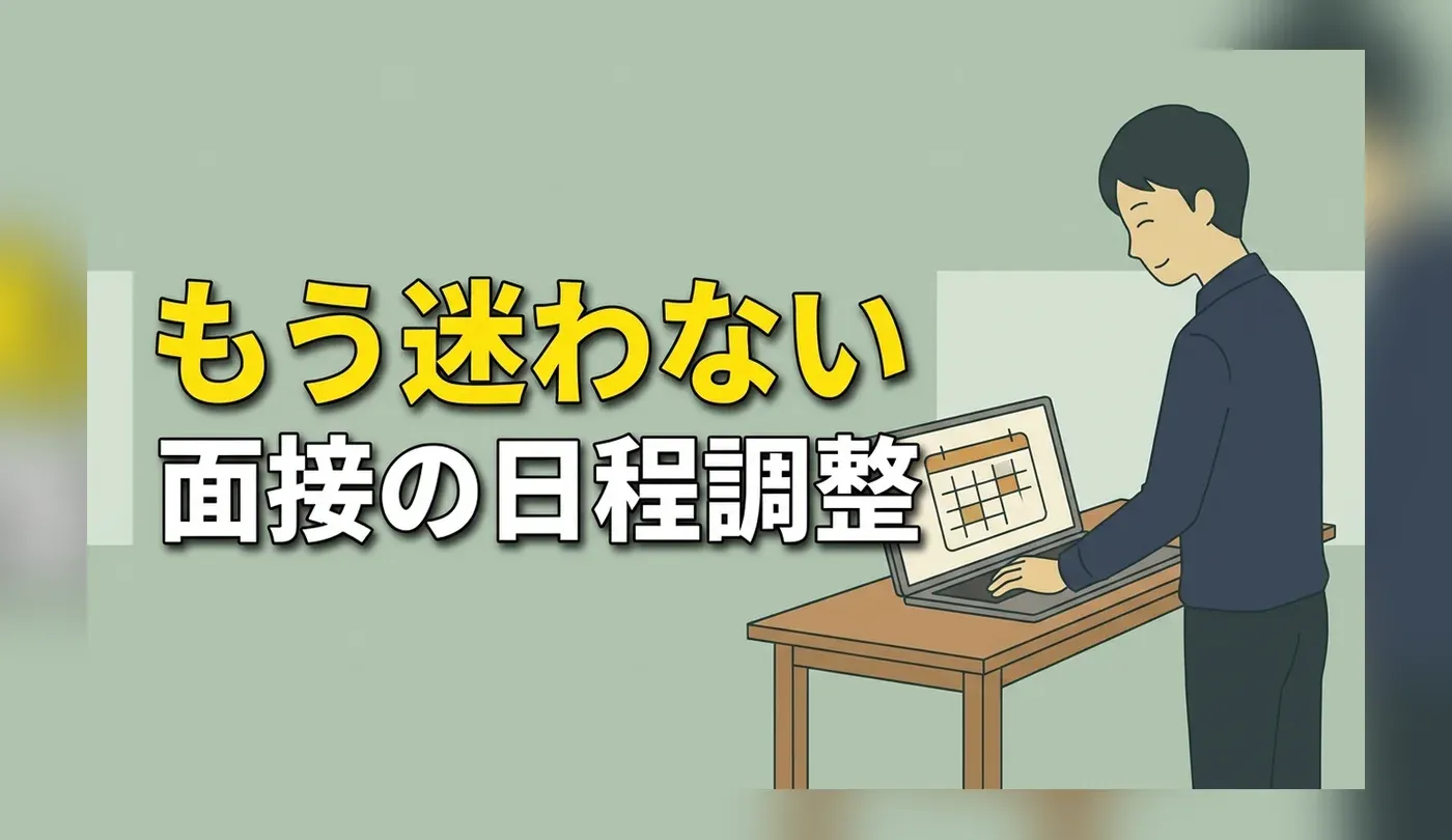 面接の日程調整メールの書き方！希望日提示・確定・再調整の例文集