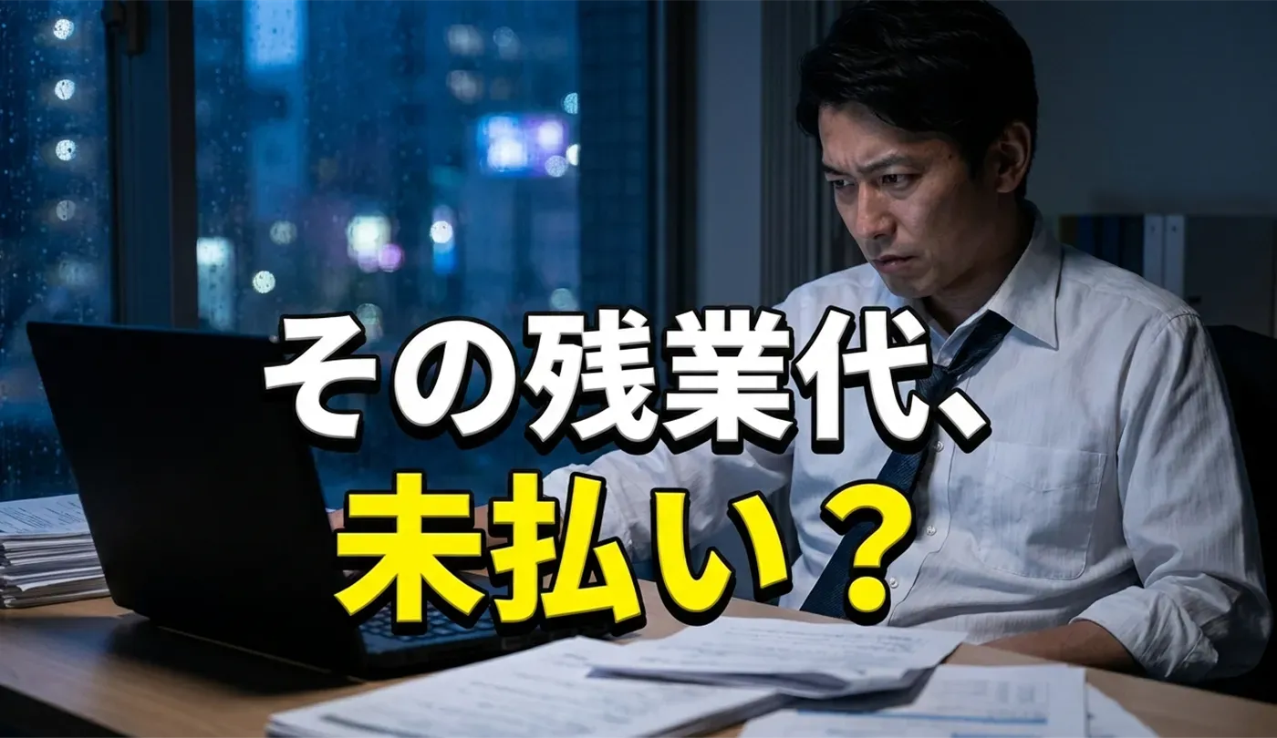 残業代が未払い？無料計算ツールやエクセルで確認する方法