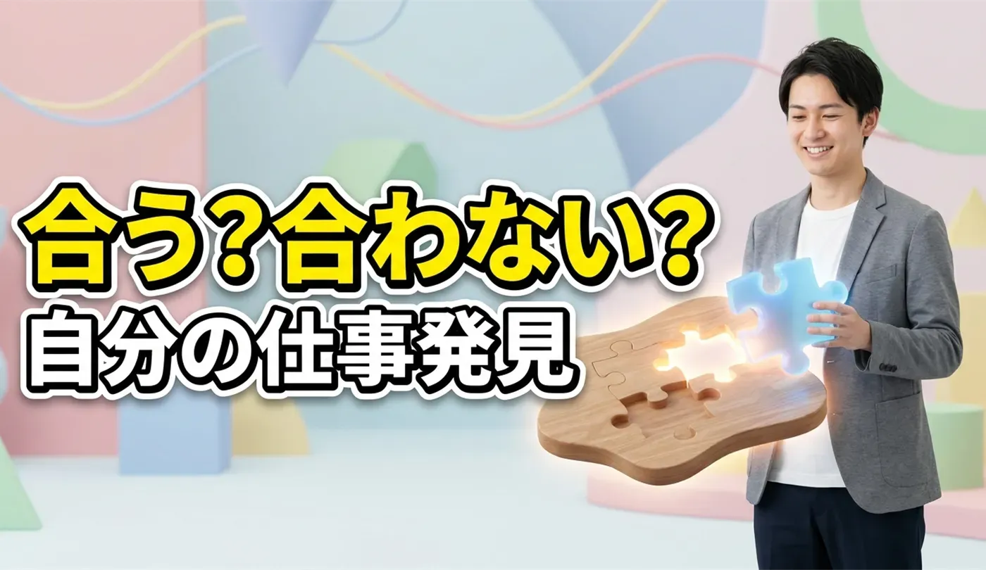 自分に合う仕事・向いている仕事の見つけ方！20代の適職探しガイド