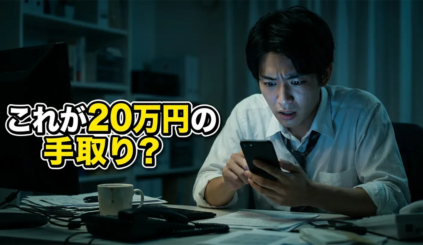 月収20万の手取りは16万？一人暮らしの生活レベルと手取りの増やし方