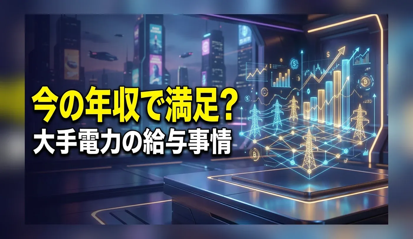 大手電力会社10社の年収を比較！転職前の情報収集に