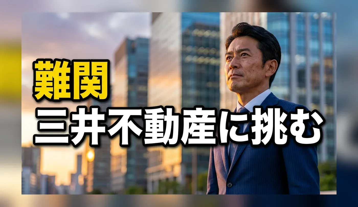 三井不動産の中途採用は厳しい？｜転職を考える前に読む