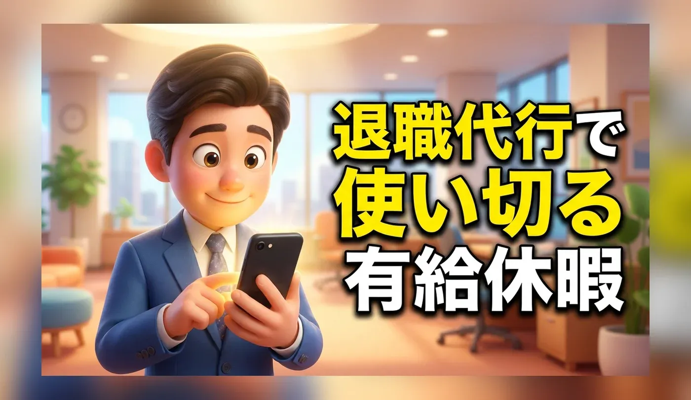 退職代行で有給消化は可能？休んで辞める手順と注意点