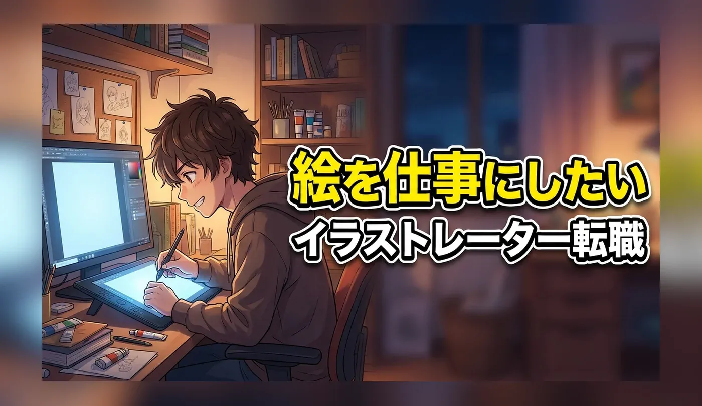 未経験からイラストレーターになるには？転職する前に読む入門ガイド