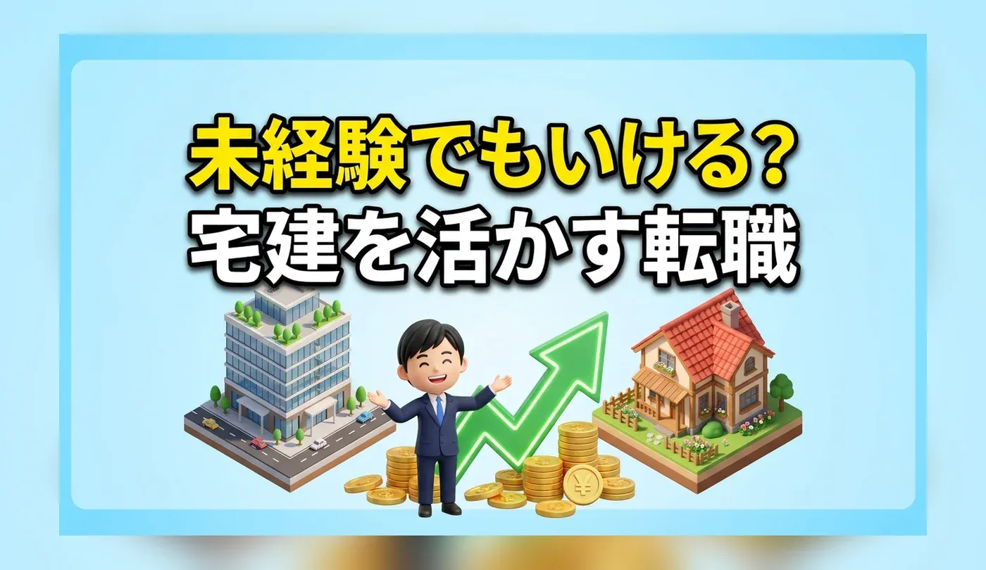 宅建を活かした転職戦略！未経験から不動産・建築業界で年収アップを狙うには