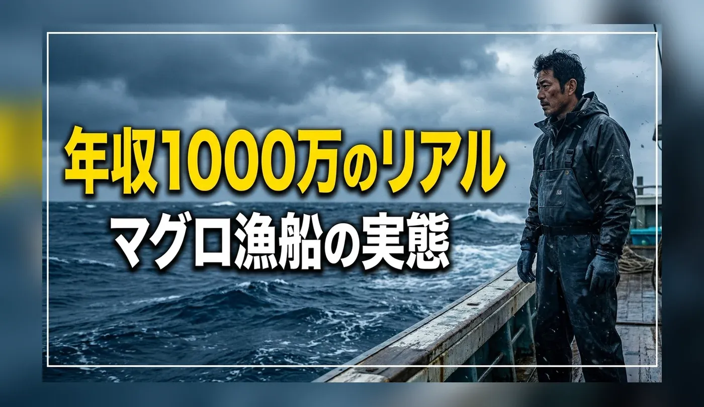 マグロ漁船・遠洋漁業の求人の実態！未経験から年収1000万を目指せる？