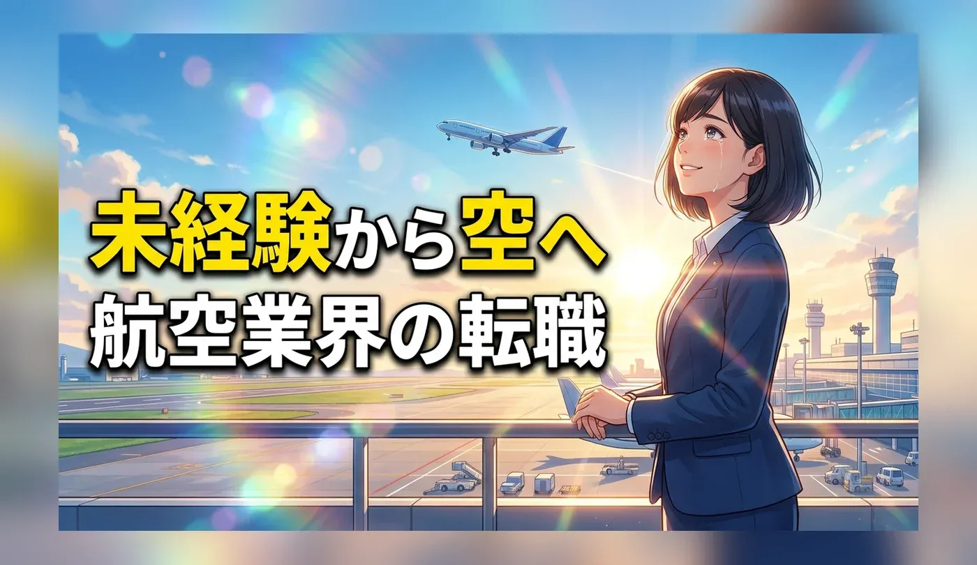未経験から航空業界へ転職！ANAグランドスタッフなどの中途採用事情と対策