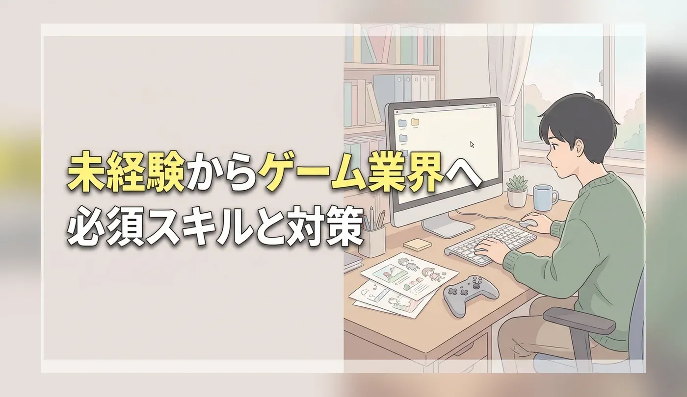 ゲーム業界への転職ガイド｜未経験から人気企業へ入るための必須スキルと対策