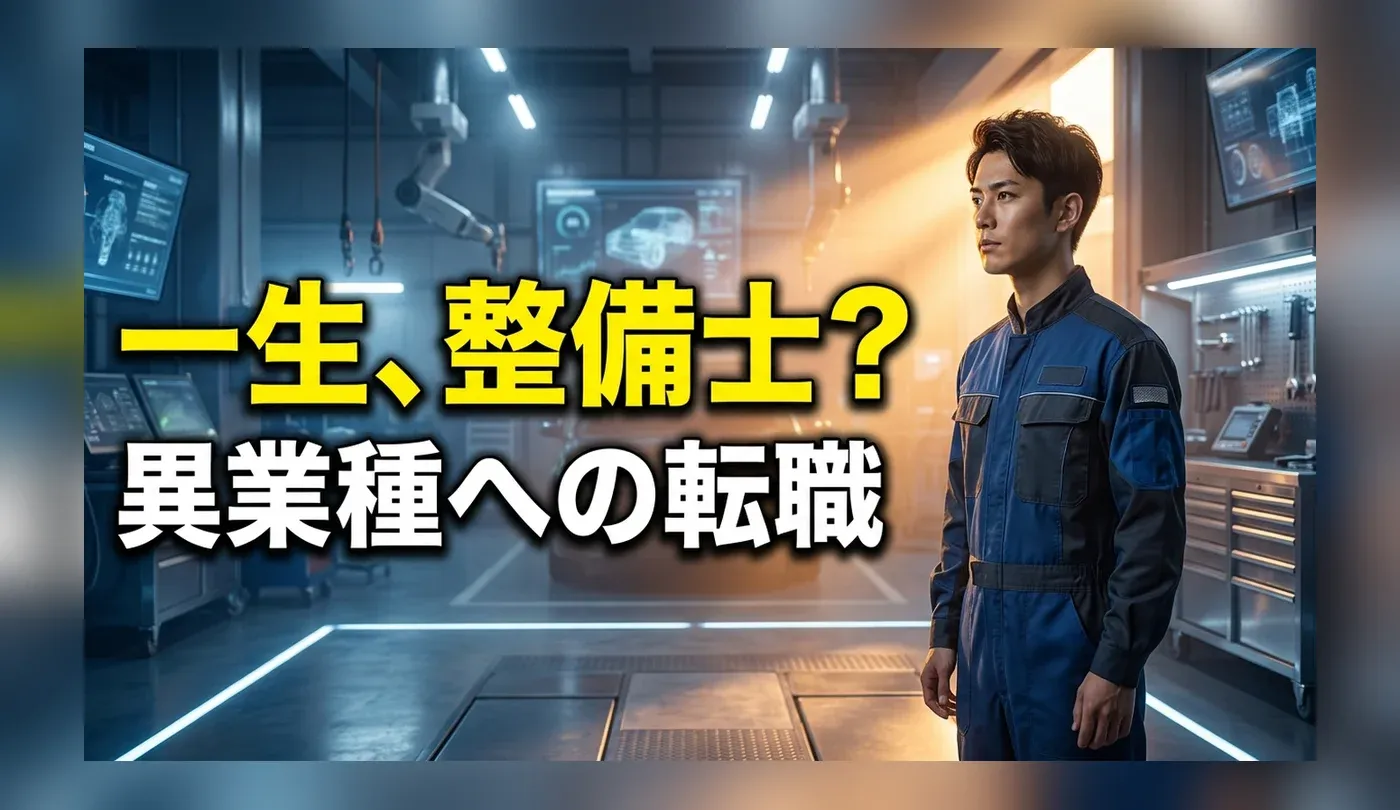 自動車整備士の転職ガイド｜異業種への転職先と年収アップを狙う戦略