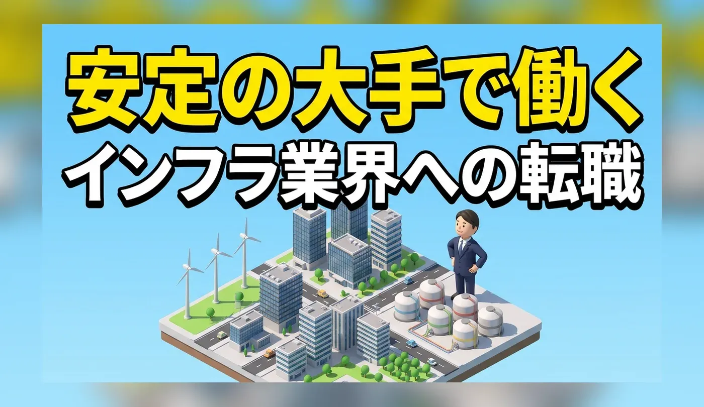 インフラ業界（ガス・電力）の中途採用事情！東京ガス・大阪ガス・東京電力への転職戦略