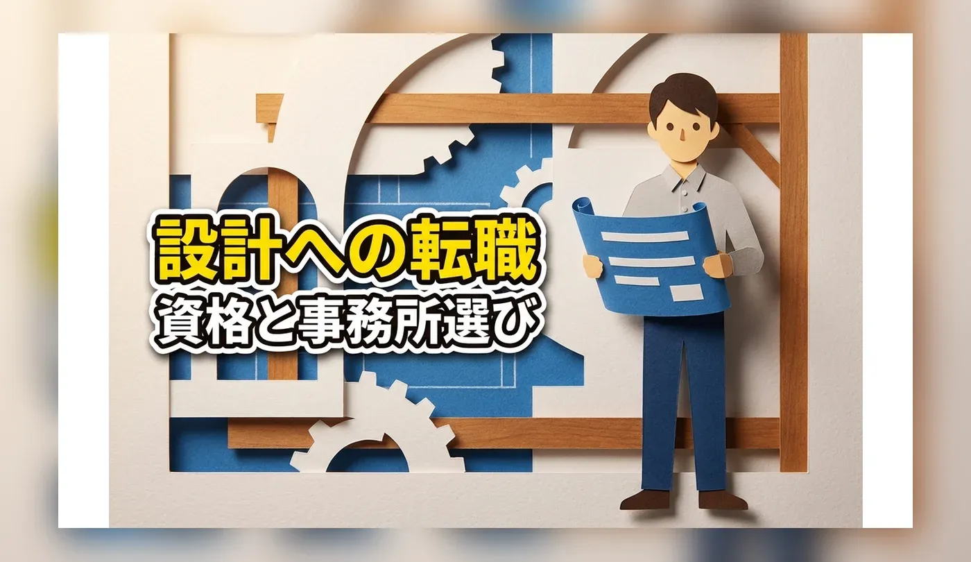 建築設計への転職｜資格で変わる担当範囲と設計事務所の求人の探し方