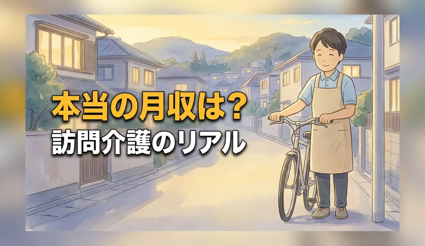 訪問介護の時給と月の収入｜移動時間の扱い・重度訪問介護と夜間の働き方