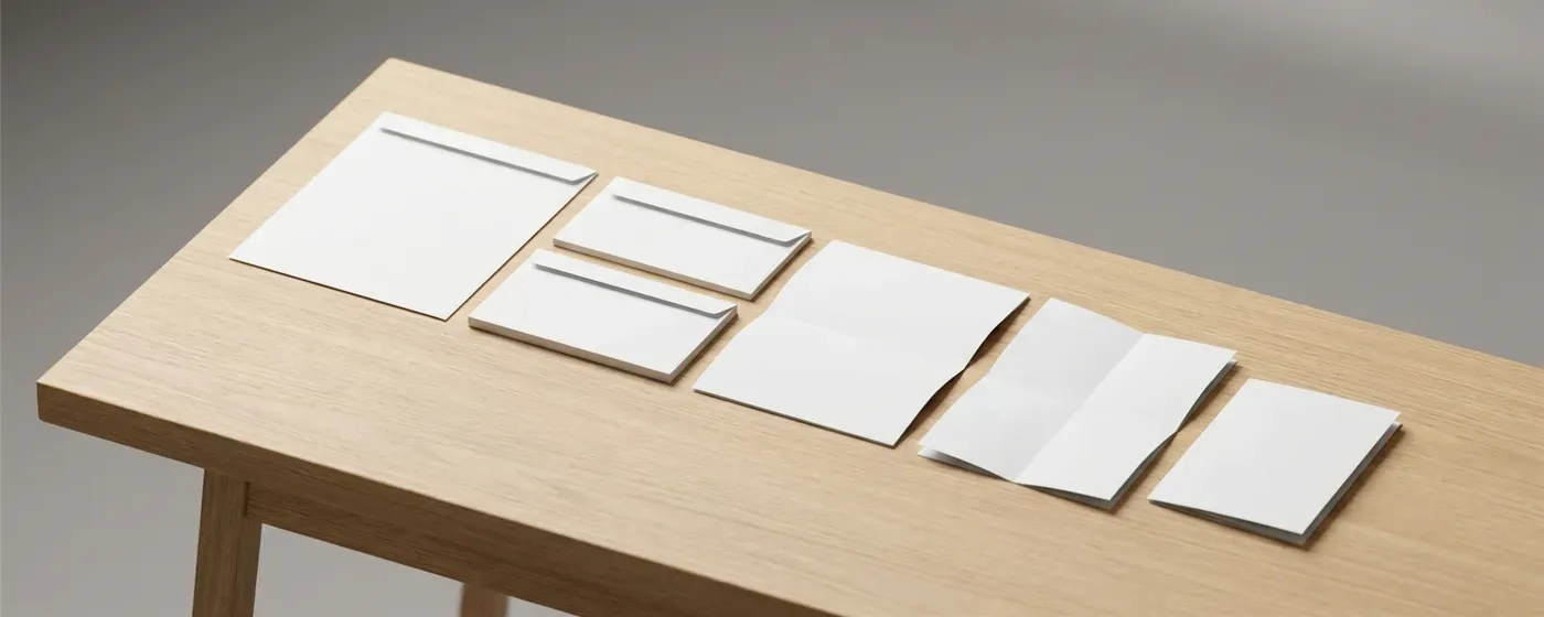 【早見表】退職届・退職願の用紙サイズと正しい封筒サイズの組み合わせ