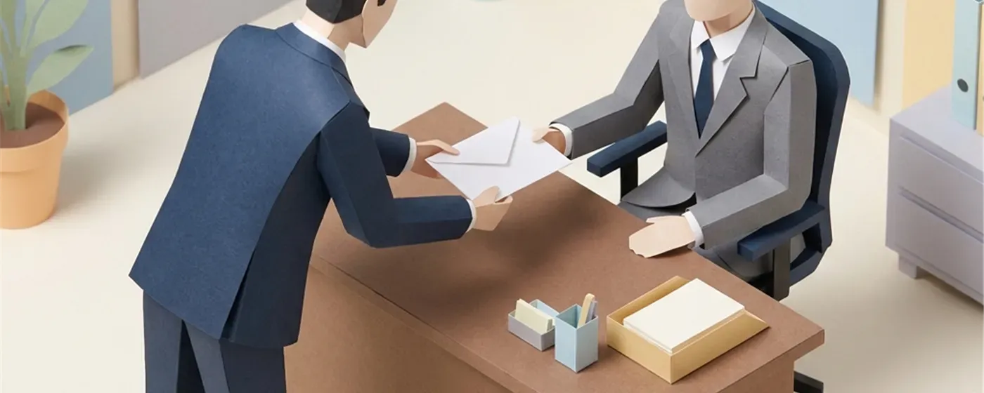 【シーン別】面接当日・履歴書の正しい手渡し方と添える言葉