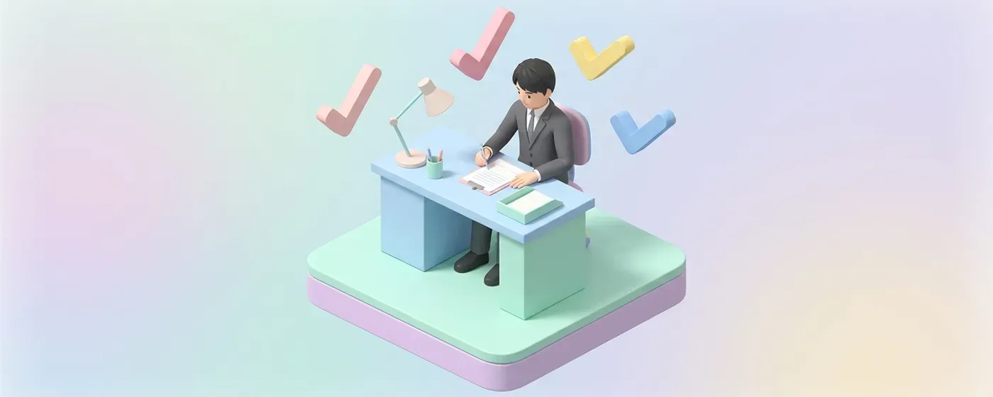 履歴書提出前のチェックポイント